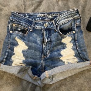 American Eagle stretchy jean shorts